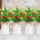 thumbnail image 3 of Bewildely 2 piezas de ramas de limón artificiales, fácil de limpiar, amplia aplicación para cualquier espacio, bajo mantenimiento, elegante Type3 NO3, 3 of 6
