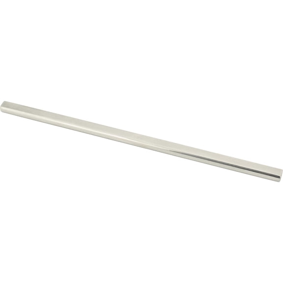 Steering Shaft, 3/4 Inch O.D. Double D, Polished Stainless Steel