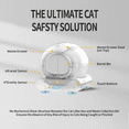 thumbnail image 5 of LeloPets D1 Self-Cleaning Litter Box, App Controlled, Automatic Safety Sensor, Large Capacity with Lid, Suitable for Multi-Cat Families, White, 5 of 15