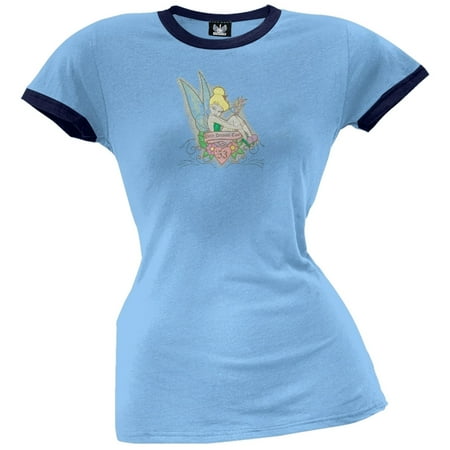 Tinkerbell - Pixie Dreamin' Juniors Ringer T-Shirt