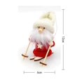 thumbnail image 2 of Puntoco Adornos De Trineo De Navidad Colgantes De Decoración Navideña Colgantes De Trineo De Muñecas Lindas Adornos De Decoración De Escritorio B,Decoración Hogareña, 2 of 2