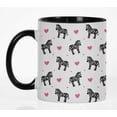 thumbnail image 4 of Inkdotpot Animal 11 Oz Ceramic Coffee Mug Animal Lovers Gift For Friends Best Friends-Black, 4 of 6