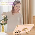 thumbnail image 4 of Samsung S24 Ultra Case[with 360° Ring Holder][Support Magnetic Car Mount]Cute Kickstand Slim for Women Girl Nonslip Rugged Bumper Protective Phone Case for Samsung Galaxy S24 Ultra 5G,Rose Gold, 4 of 14