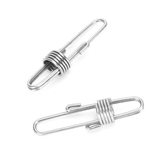 Anillo de pie de loros de acero inoxidable Hebilla de pie de loros Hebilla de pie de loros pequeños Hebilla de pierna de loros Hebilla de pierna de loros en movimiento para ANGGREK Otros