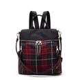 thumbnail image 1 of Mochila MKF Collection Nishi Plaid Nylon para mujer, 1 of 1
