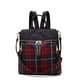 thumbnail image 1 of Mochila MKF Collection Nishi Plaid Nylon para mujer, 1 of 1