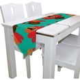 thumbnail image 3 of Rectangle Cute Thanksgiving Turkey Printed Table Runner 13x90in for Wedding Birthday Holiday, 3 of 5