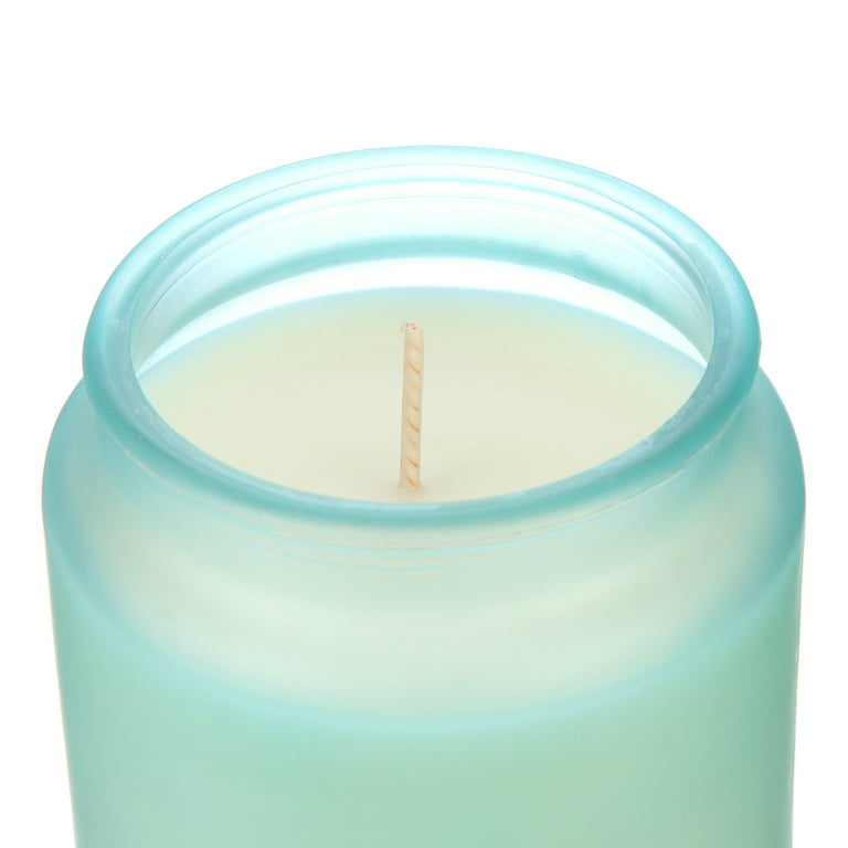 Better Homes & Gardens 12oz Caribbean Sea Breeze Scented 2-Wick Ombre Jar Candle