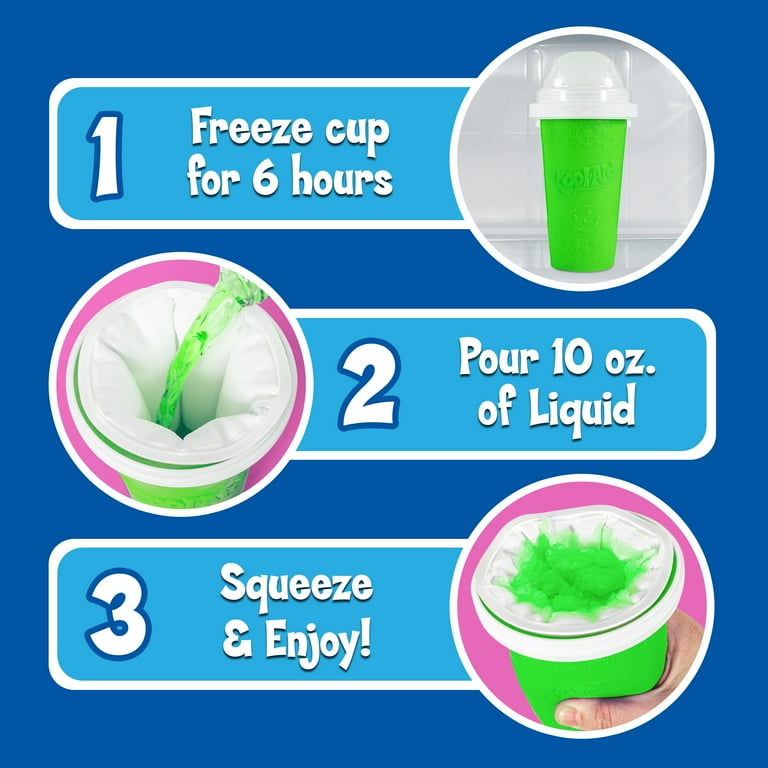 かき氷です₊⁎⁺˳✧༚ Kool-Aid Squeezy Slush Cup - Frozen Drink Maker - 10 oz. - Walmart.com