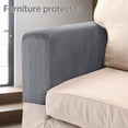 thumbnail image 4 of Armrest Covers 2pcs  Armchair Covers Non-Slip Sofa Armrest Protector Soft Warm Couch Arm Rest Covers Thickened Furniture Protector, 4 of 7