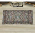 thumbnail image 1 of Modern Decorative Rug, Colorful Abstract Pipe Look Lines Ethnic Tribal Motifs Bohemian Cultural Pattern, Quality Carpet for Bedroom Dorm and Living Room, 6 Sizes, Multicolor, by Ambesonne, 1 of 1