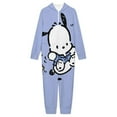 thumbnail image 4 of Pochacco Hooded Union Suit Pajama Soft Comfy PJs Sleepwear, 4 of 7