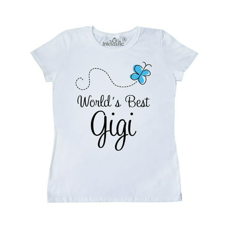 Worlds Best Gigi butterfly Women's T-Shirt (Best Female Bottom In The World)