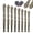 3+4+5+6+7+8+10+12mm, variant on High-Strength 4-Flute Serrated Eccentric Drill Bit Kit, Four-Flute Sawtooth Eccentric Drill Bit Set, Hard Alloy Drill Bit Kit, for Stone, Glass, Wood, Metal (3+4+5+6+7+8+10+12mm)