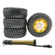 thumbnail image 1 of 1.9 "Caucho Inflable Llantas Llantas Neumáticos para SCX10 D90 90046 4WD RC Vehículos de Rastrero de Vehículos de Vehículos blanco Yotijar rc ruedas y neumáticos, 1 of 6