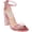 Pink Velvet, variant on Steve Madden Carrson Rhinestone Heeled Sandal (Women's)
