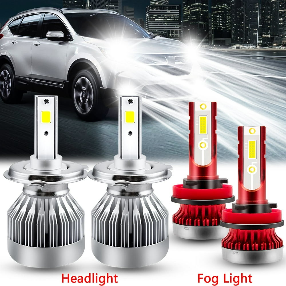Xotic Tech for Honda CRV CRV 20072014 LED Headlight High Low Beam Fog