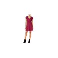 thumbnail image 1 of maison Jules Vestido ajustado y acampanado para mujer, morado, grande, 1 of 2