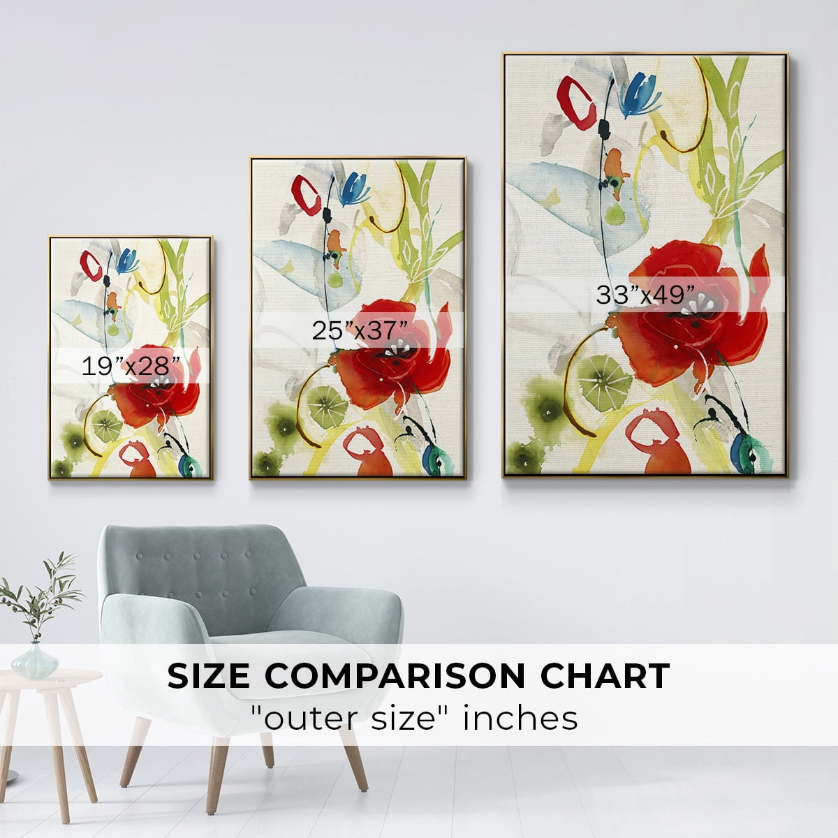 Local Color II Framed Premium Gallery Wrapped Canvas - Ready to Hang