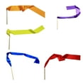thumbnail image 1 of UPGRATOR 7Pcs Ribbon Streamer Kid Assorted Color for Marching Band 100x10in, 1 of 8