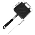 thumbnail image 3 of Ganfancp Sartén de Doble Cara para Sándwiches Sartén para Desayunos Pinza para Sándwiches Desmontable Ligera Sartén Portátil para Sándwiches Gadgets de Cocina Ofertas Del Día 1X Sartén Sandwichera, 3 of 7