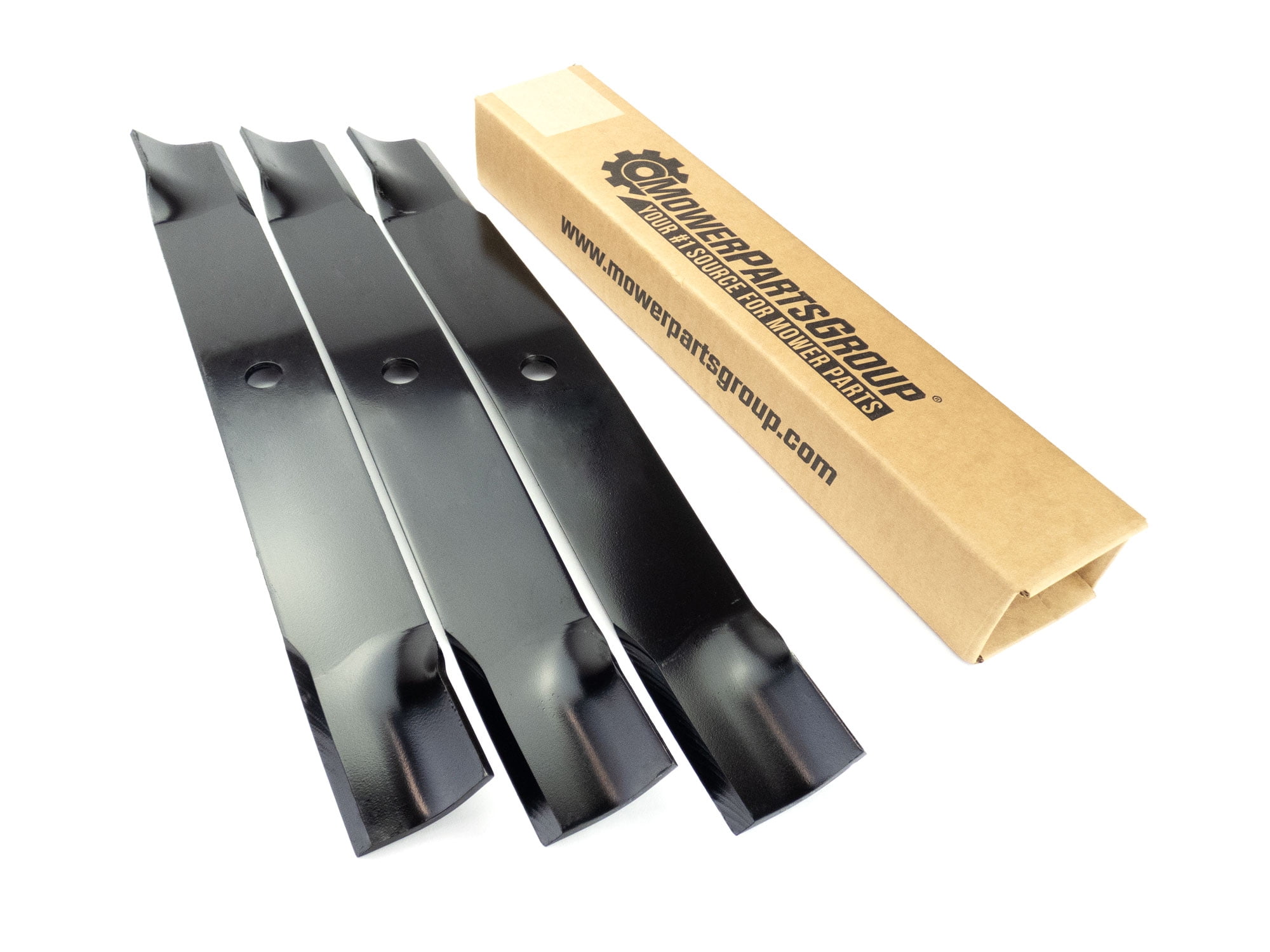 (3) High Lift Blades for John Deere 72" Z830A, Z850A, Z860A, Z930A