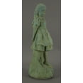 thumbnail image 2 of Alice in Wonderland Verdigris Finish Statue 19.5 in-CEMENT, 2 of 3