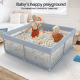 thumbnail image 4 of Pkinoicy 47x47inch Small Baby Play Pen, Baby Playpen, Playpen for Babies and Toddlers, Toddler Playpen for Apartment,Unisex, 4 of 8