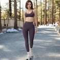 thumbnail image 5 of High Waist Seamless Leggings with Full-Length Design, 5 of 6