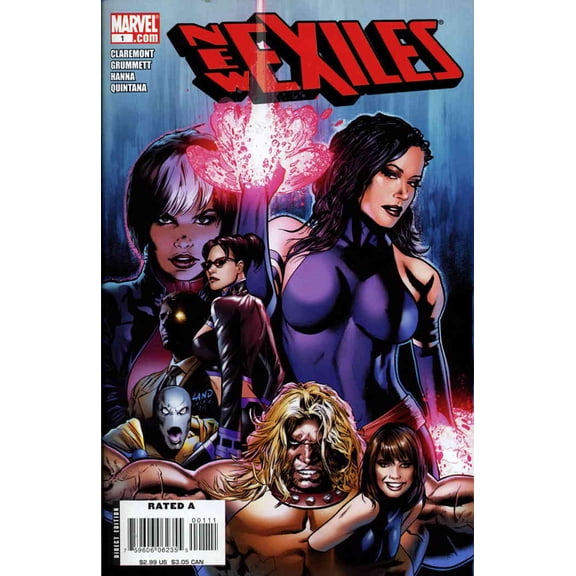 New Exiles #1 VF ; Marvel Comic Book