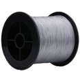 thumbnail image 3 of 500 m PE trenzado 8 hebras líneas de pesca súper fuertes cuerda de pescado multifilamento gris (3), 3 of 4