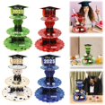 thumbnail image 1 of Graduation Cupcake Stands Graduation Hat Tiered Cupcake Display Holder For Graduation, 1 of 9