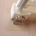 thumbnail image 4 of Shisuyan 20pcs Wardrobe Partition Support Pegs Nail-free Seamless Brackets (Transparent), 4 of 9