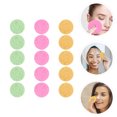 thumbnail image 2 of KAKOWELY 15Pcs Comfortable Makeup Puffs Rounded Makeup Applicators Face Cleaning Puffs,2.76"X2.76"X0.31", 2 of 4