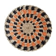 thumbnail image 4 of Cesta tejida para decoración de pared, bandeja tejida, decoración de mimbre de ratán, cesta de pared bohemia para 30 cm estilo C, 4 of 9
