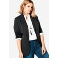 thumbnail image 4 of Roaman's Women's Plus Size Relaxed Boyfriend Blazer, 4 of 6