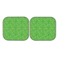 thumbnail image 4 of Picia St Patrick's Day 2 Piece Car Windshield Sun Shade Foldable | Foldable Sun Shield for Front Window Blocks UV Rays and Keeps Your Vehicle Cool-Small, 4 of 7