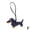 F, variant on QHUDLV Car Keychain,Dachshund Pendant,PU Desktop Decoration