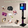 thumbnail image 3 of WideMeet 15.6inch Touch Screen Selfie Photobooth Machine with RGB Light for Wedding Event Party, 3 of 7