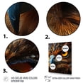thumbnail image 3 of Designart "Animal Portrait Browm Owl I" Animals Floater Framed Canvas Print, 3 of 7
