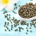 thumbnail image 5 of 500 pc Iron Spacer Beads Round Bronze 3mm in diameter 3mm thick Hole: 1.2mm, 5 of 5
