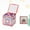 C,64 Grid, variant on DAMAI Christmas Ornament Storage Box with Adjustable Dividers, Easy Storage 32 Compartment Zippered Christmas Ornament Box Tote Chest, Plastic Xmas Storage with Zippered Closure & Two Handles