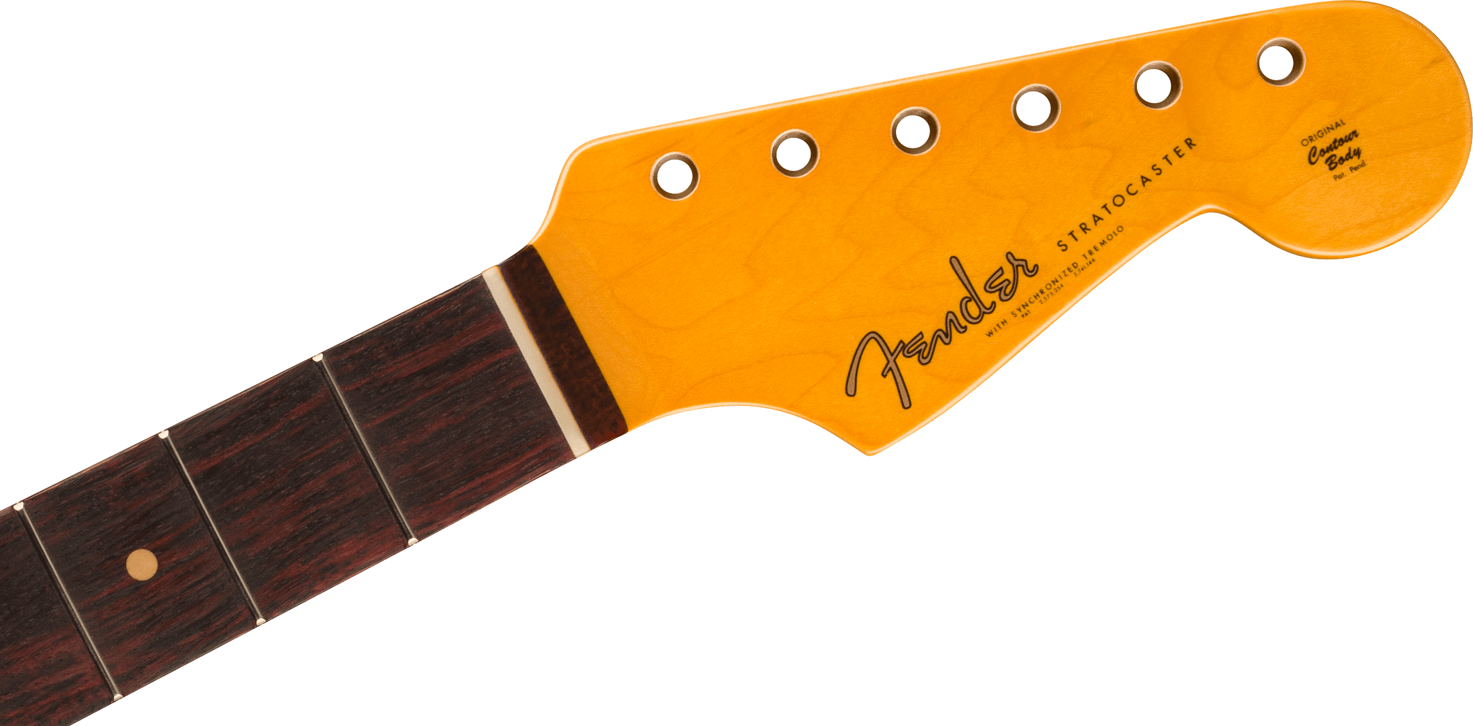Fender American Vintage II 1961 Stratocaster Neck, 21 Vintage Tall Frets, 7.25" Radius, Rosewood Fingerboard