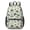 Monster Cartoon Truck Beige Pattern, variant on Monster Cartoon Truck Black Pattern 17" Waterproof Oxford School Backpacks for Teens, S-Shape Padded Straps, for School, Travel, Hiking, Camping