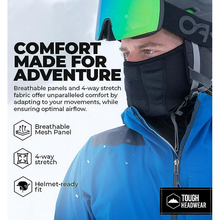 Tough Headwear Winter Face Mask & Ski Mask Neck Gaiter - Cold