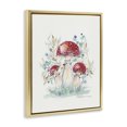 thumbnail image 2 of Toadstool Mushroom Trio Gold Floating Frame Canvas Art, 25 x 31, Made In USA, 2 of 8