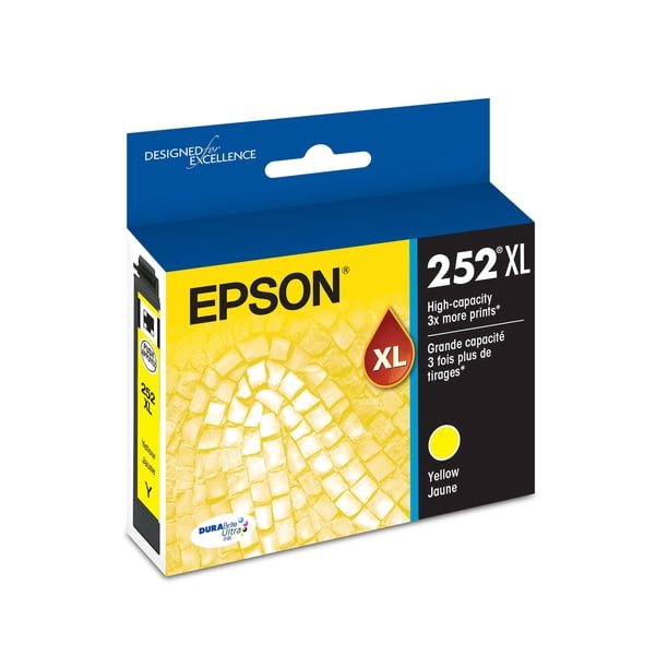 Cartucho de tinta Epson 252 DuraBrite Ultra High Capacity Amarillo