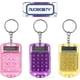 thumbnail image 2 of 3 Pcs Desk Calculator Calculator Keychain Mini Calculator Pocket Size Children Calculator Keychain Calculator, 2 of 3