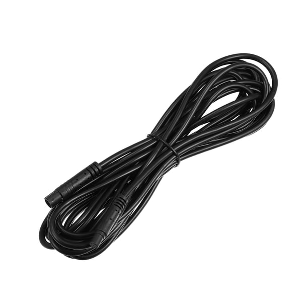 6 Pasadores Coche Respaldo Cámara Extensión Cable Tablero Cámara Cordon Alambres 500cm