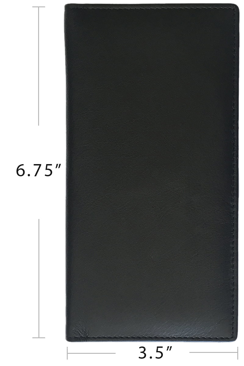 essart Faux Leather Men Expanding Files & Wallets Cheque Book, Currency,  Card Holder Traveling Wallets, Checkbook Holder, Office & Home Use  (AA-221-Black) : : Office Products